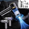 thumbnail image 1 of Xihbxyly Aspiradora de Mano para Coche, Motor Sin Escobillas de Alta Potencia, Diseño Compacto y Ligero, Múltiples Accesorios Incluidos, Uso Doméstico y En Coche, Carga Rápida, Batería de Larga Durac, 1 of 5