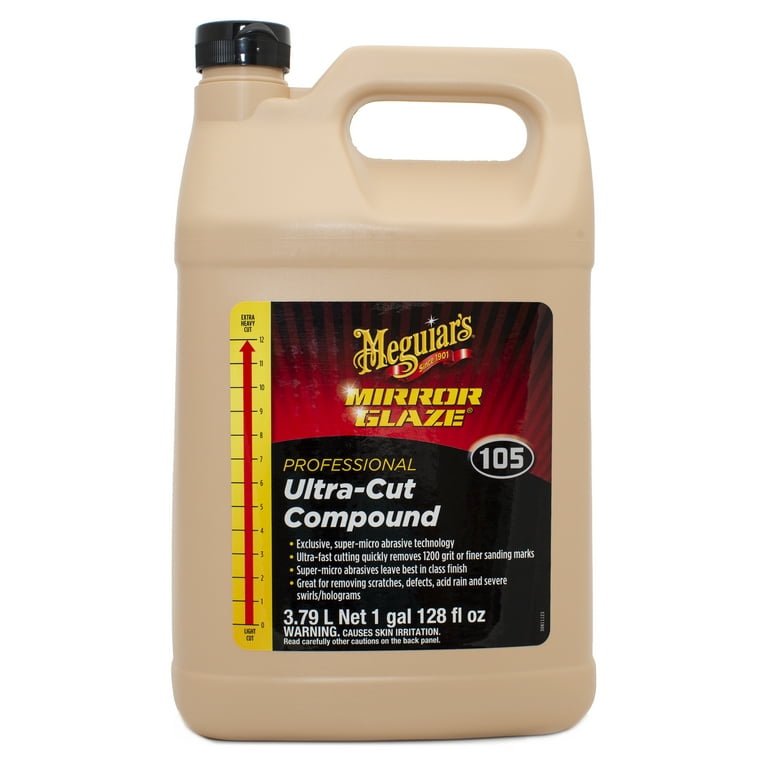 Meguiar's - Ultimate Compound has an advanced abrasive