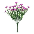 thumbnail image 2 of Artificial Hanging Flowers Plant Vine Faux Flowers for Garden Yard Porch Patio Wedding Wall Home Outdoor Decoration/Violet Artificial Flowers-Flower Arrangement Home Artificial Flowers Wall Hanging, 2 of 4