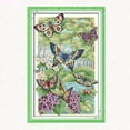 thumbnail image 3 of simhoa Butterfly Pre- Design 32 x 47cm 14CT Stamped, 3 of 8