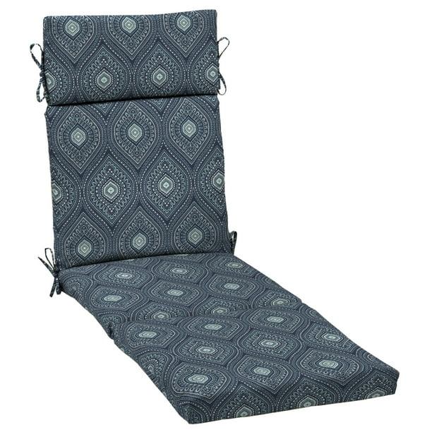 Better Homes & Gardens 72" x 21" Blue Medallion Rectangle Chaise Lounge