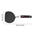 thumbnail image 2 of Silicone Kitchenware Set Stainless Steel Handle Frying Spatula Leak Spatula Kitchen Utensils Cooking Shovel Silicone Spatula, 2 of 3