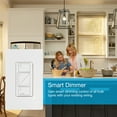thumbnail image 5 of Lutron Caseta Wireless Smart Lighting Dimmer Switch and Remote Kit for Wall and Ceiling Lights, White, 5 of 13