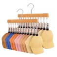 thumbnail image 1 of Organizador de armario para leggings, percha con 10 o 12 pinzas, ahorra espacio, pinzas metálicas sin rastro para pantalones de yoga, vaqueros, faldas y camisetas., 1 of 8