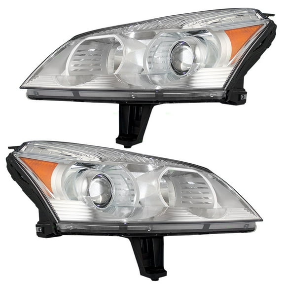 Brock Headlight for 2009-2012 Traverse LTZ w/ Projector Beam Set 20794803
