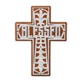 thumbnail image 1 of Cruz de Madera para Pared OKSQW 29x20 cm Madera de Pino Bendecida, 1 of 7