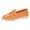 Orange, variant on Rokment Women's Slip on Penny Loafers Oxfords Dress Shoes Fashion Casual Suede Walking Non Slip Work Sneakers for Woman Spring Fall Beige Size 6