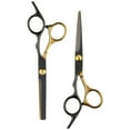 thumbnail image 1 of Tijeras para el cabello - Tijeras para cortar el cabello - Atractivas tijeras para el cabello con hoja de afeitar de 6.0 pulgadas - Tijeras para el cabello para mujeres y hombres, 1 of 5