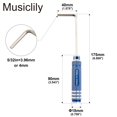 thumbnail image 2 of Llave hexagonal Musiclily Pro de acero endurecido de 4 mm para guitarra y bajo, 2 of 6