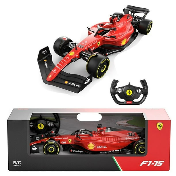 Coche de carreras a Control remoto para ninos juguete de coche de carreras a Control remoto modelo Ferrari F1 75 Charles Leclerc 2022 F1 coleccion de modelos 1 12 16 Fivean unisex Walmart en linea