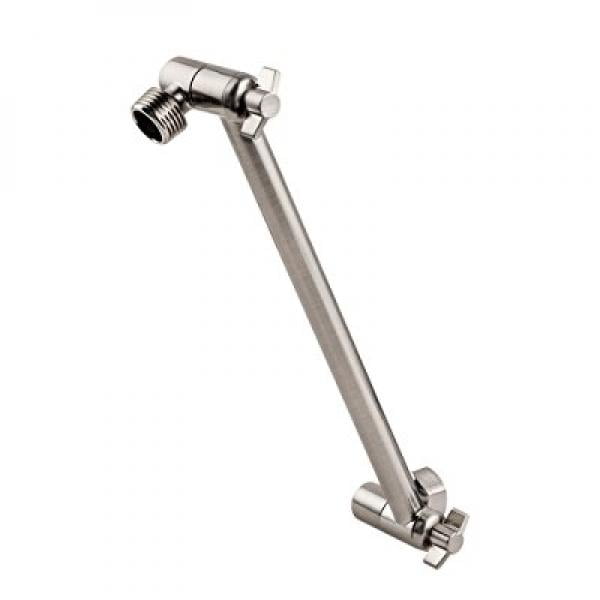 Lordear Solid Brass Brushed Nickel 11 Inch Wall Mounted Extender Rainfall Adjustable Extension Shower Head Arm Easy For Any Angles Straight Com - Delta Shower Arm Extension Brushed Nickel Lordear Solid Brass Brushed Nickel 11 Inch Wall Mounted Extender Rainfall Adjustable Extension Shower Head Arm Easy For Any Angles Straight Com - Delta Shower Arm Extension Brushed Nickel