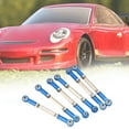 thumbnail image 1 of 6Pcs 88mm Aluminum Alloy Adjustable Push RodsTurnbuckle Rod Linkage Accessories for RC Car Models, 1 of 7