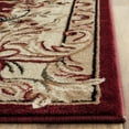 thumbnail image 3 of SAFAVIEH Lyndhurst Regina Floral Runner Rug, Red/Ivory, 2'3" x 14', 3 of 7