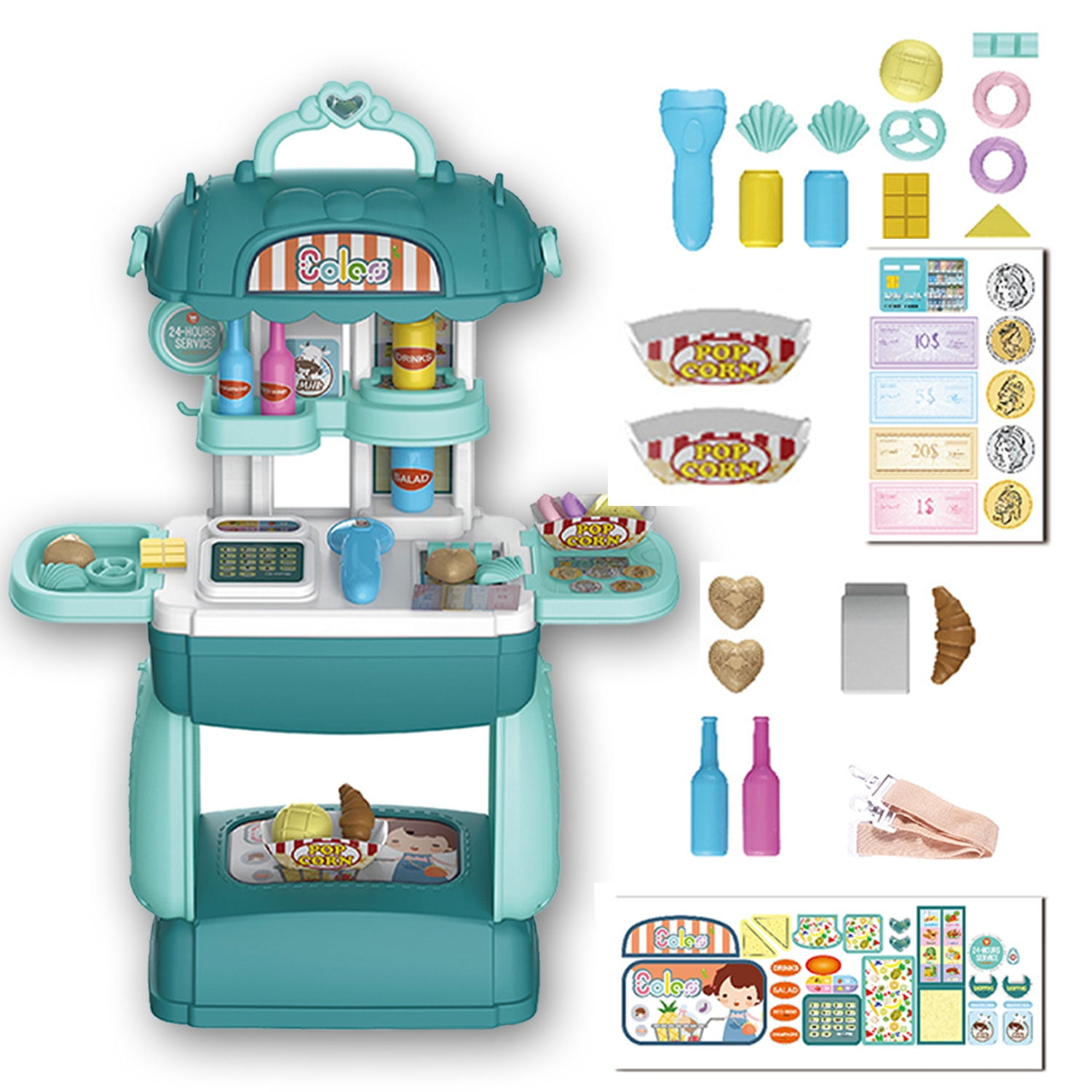 Buy Bag Series Store Bag Little Seller Toy Set at Ubuy Kuwait