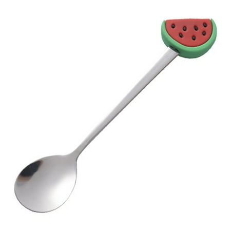 

Tea Spoon Adorable Convenient Fruit Shaped Mini Cartoon Ice Cream Scoop for Restaurants