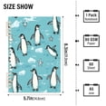 thumbnail image 3 of WOBOGO Penguin Starfish Figure Notebook College Horizontal Grid Paper Ink Spill Resistant Water Resistant Cover 8.3x5.7x0.4in, 3 of 8
