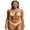 Yellow, variant on LMLYSoH Women 2 Pieces Bikini Swimsuits Patchwork Tie-Up Halter Neck Sleeveless Bra Thong Bottoms Beach Bathing Suit Set