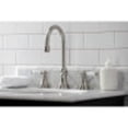 thumbnail image 6 of Kingston Brass Widespread Bathroom Faucets With Brushed Nickel KS2988PL, 6 of 7