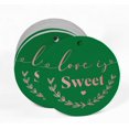 thumbnail image 2 of Inkdotpot Rose Gold Foil Paper Hang Tag Love Is Sweet Wedding Favor Tag 50 Piece, 2 of 7