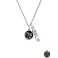 thumbnail image 2 of Delight Jewelry Silvertone Nurse Caduceus Seal - LPN Silvertone Best Friends Forever Bar Charm Necklace, 23", 2 of 4