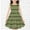 5#Army Green, variant on Fashion Girls Summer New Sleeveless Round Neck Printed Dress Elegant Dress Girls Dress Shirt