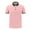 Mens Shirts Pink, variant on Mens Big & Tall Lapel T-Shirts, Button Up Shirts for Men Summer Business Casual Vintage Solid Color Short Sleeve T Shirts S-4XL
