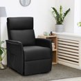 thumbnail image 4 of Costway Électrique Ascenseur Massage Fauteuil Inclinable Canapé W / Télécommande Noir, 4 of 10