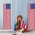 thumbnail image 4 of Koyal Wholesale Vertical American Flag 4th of July Decorations, Indoor & Outdoor Patriotic Banners, Pack-2, 4 of 5