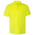 thumbnail image 1 of Gildan - Polo Jersey manga corta transpirable Modelo DryBlend Hombre Caballero - Verano/Ejercicio (Verde Seguridad), 1 of 2