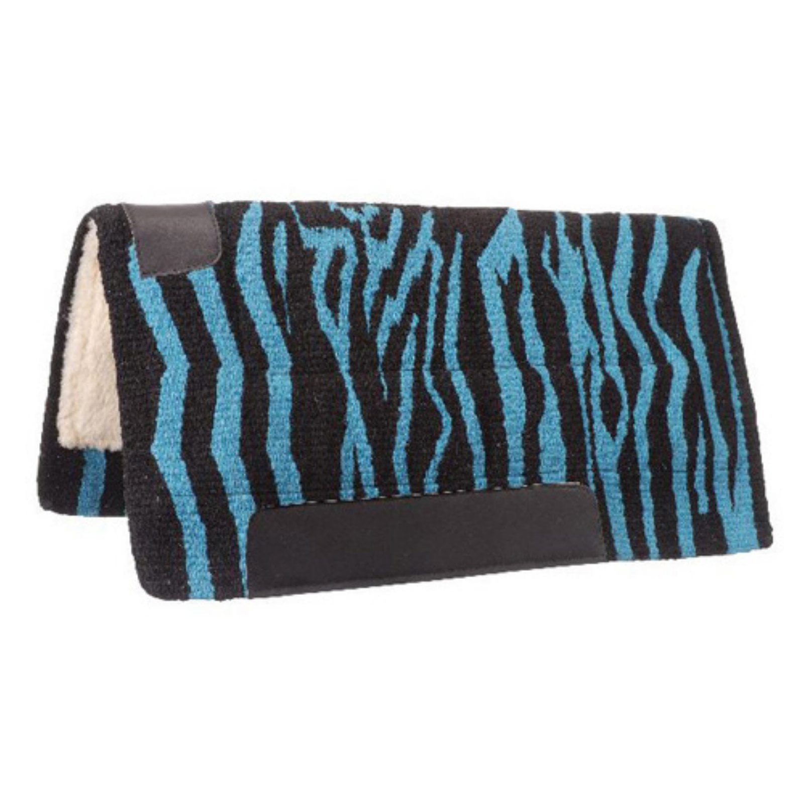 Tough1 Wool Zebra Print Saddle Pad