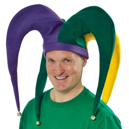 - Giant Jester Mardi Gras Hat