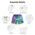 thumbnail image 6 of Teen Titans Go Mens Swim Trunks Quick Dry Swim Shorts Mesh Lining Bathing Suits Swimwear Beach Shorts with Pockets, 6 of 7