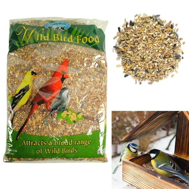 1.75lb Seed Blend Mix Wild Bird Feed Food Attract Birds Milo Black Oil