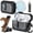 Black, variant on Compatible with AirPods 3 Case Cover with Phone Stand & Cleaning Kit,Compatible with Magsafe,Magnetic Automatic Lock for iPod Charging Case(USB-C/Lightning Cable)