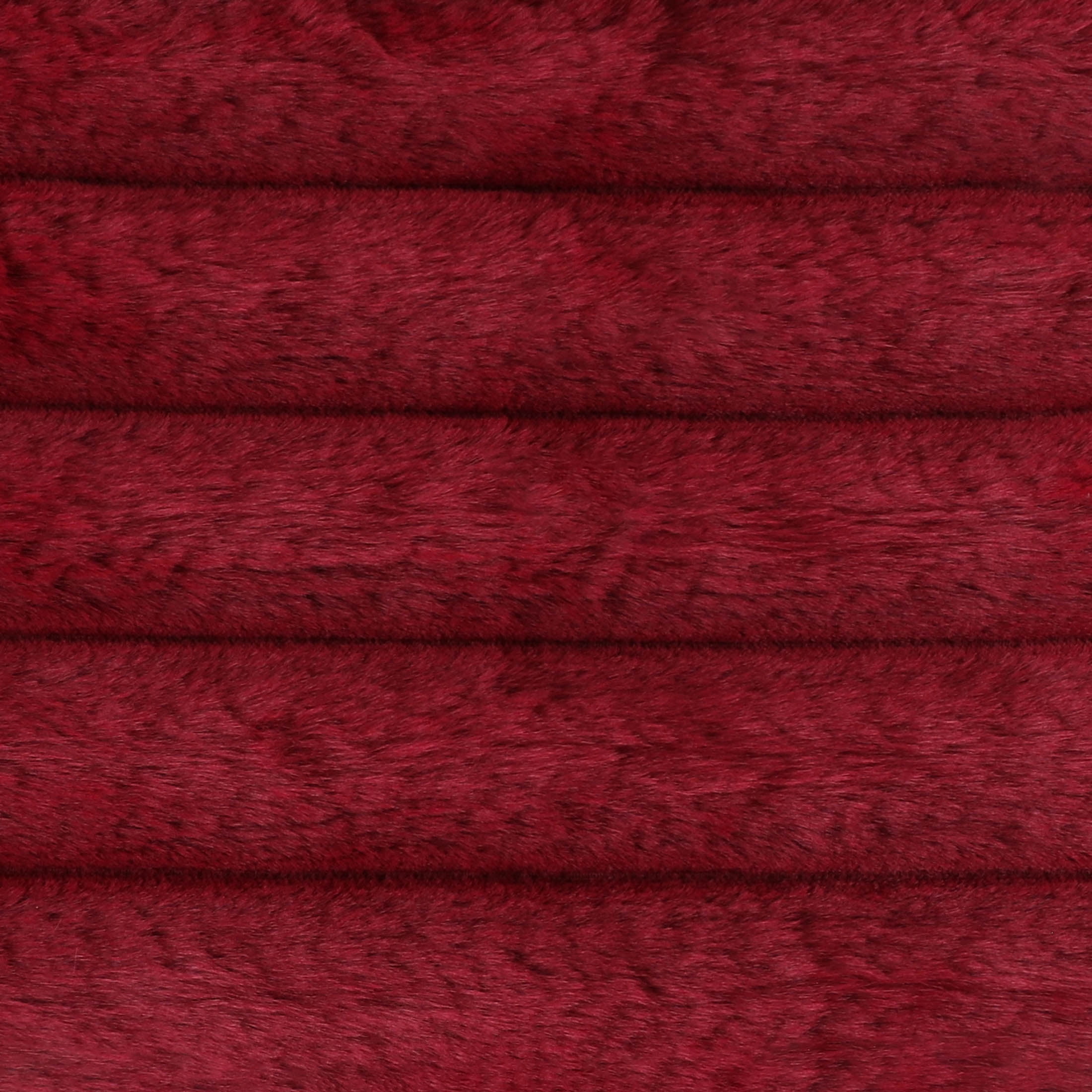 Mainstays Kids Soft Channel Red Faux Fur Throw, 50" x 60"