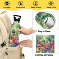 thumbnail image 4 of Kids Insulated Stainless Steel Sports Water Bottle 600ml (20oz), BPA-Free Colorful Cartoon Dinosaurs, 4 of 6