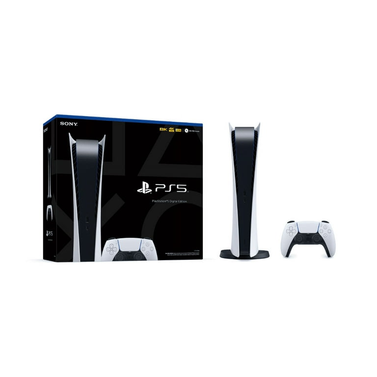 PlayStation 5 Digital Edition Unboxing and Size Comparison 