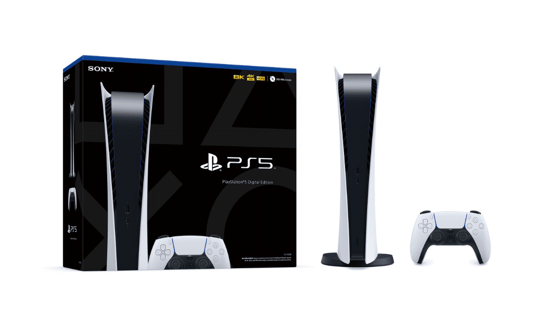 Sony PlayStation 5, Digital Edition Video Game Consoles - image 4 of 5