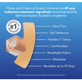 thumbnail image 3 of ScarAway Advanced Skincare Silicone Scar Sheets for C-Section, Reusable Sheets (1.5” x 7”) for Hypertrophic and Keloid Scars from C-Section & Other Surgeries, 4 Sheets, 3 of 9