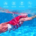 thumbnail image 2 of Gogokids Kids Swim Vest,Toddler Life Jacket Buoyancy Swimwear Flotation Vest Swimming Floaties with Duel Adjustable Safety Strap for Swimming Beach Pool Water Sport,Red, L ( 7-9 Years/55-77lbs ), 2 of 9