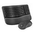 thumbnail image 6 of Logitech MK670 Comfort Wave Wireless Keyboard & Mouse Combo Home Office Active Lifestyle Modern Bundle with Special Edition Mini Portable Wireless Bluetooth Speaker, Gel Wrist Pad & Gel Mouse Pad, 6 of 7