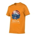 thumbnail image 2 of Generic Vintage T-Shirts Proud to be American Gildan Men's Short Sleeve T-Shirt 180g, 2 of 8