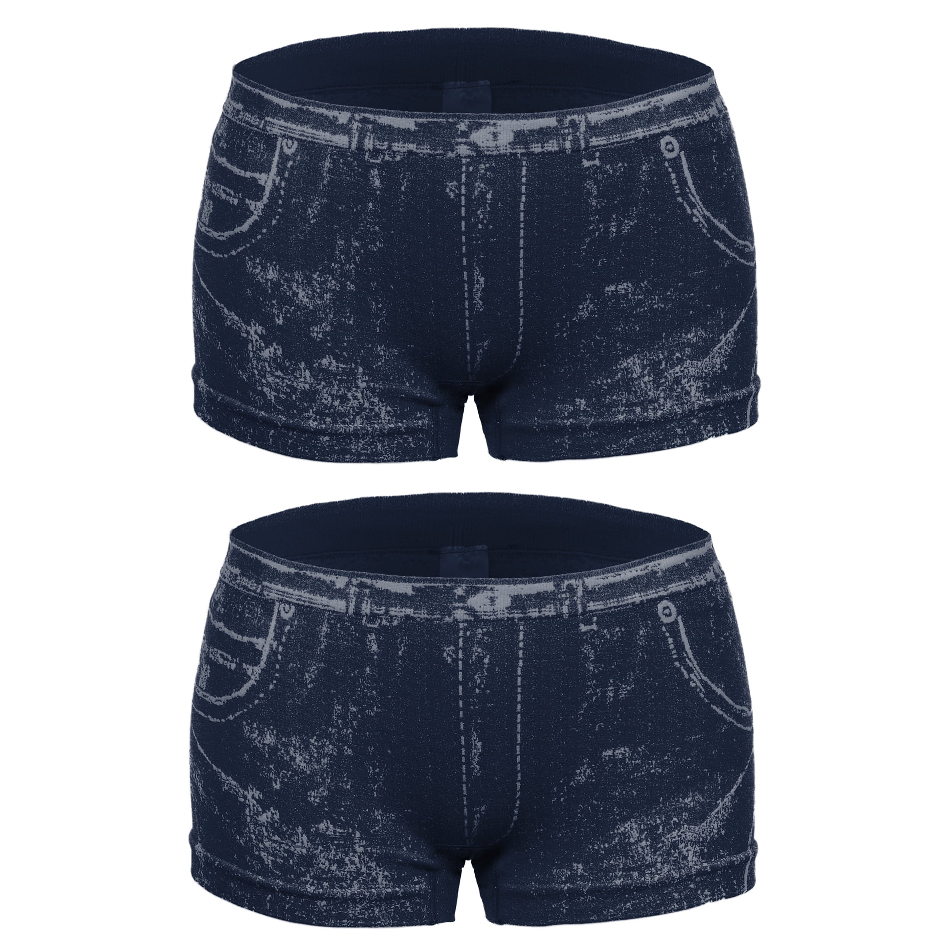 Sexy Booty Denim Design Seamless Chic Hot Low Rise Short Shorts