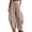 *Khaki, variant on VBVC Women's Drawstring Baggy Harem Pants , Adjustable Hem Jogger Pants For Women , Ladies' Loose Fit Lantern Trousers with Pockets, Khaki , S-2XL