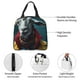 thumbnail image 4 of Fotbe Surrealist Goat Bolsa Térmica con Estampado y Forro de Aluminio Grueso Bolsa de Almuerzo con Bolsillo Frontal para Hombres y Mujeres, Ideal para Trabajo, Escuela, 4 of 8