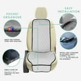 thumbnail image 4 of FH Group Neosupreme Seat Protectors Universal Fit For Car Truck SUV Van 1PC - Front Seat, 4 of 5
