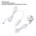 thumbnail image 3 of 2 Pcs Mini Projecteur Dimmable USB 5V Luminosité Progressive Dimmable LED Mini Spot pour Vitrines Interrupteur à Pression Longue Luminosité Progressive Dimmable Facile à Installer, 3 of 7
