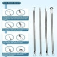 thumbnail image 4 of Baweave Outils d'Extraction de Points Noirs en Acier Inoxydable de Qualité Médicale Kit Professionnel pour le Visage, 4 of 9