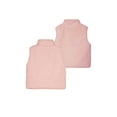thumbnail image 2 of Wonder Nation Toddler Girl Reversible Faux Fur Vest, Sizes 12M-5T, 2 of 12
