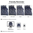 thumbnail image 4 of Unique Bargains Brushed Microfiber 5 Piece Kids Bedding Duvet Cover Set Space Astronaut  Pattern, 4 of 9